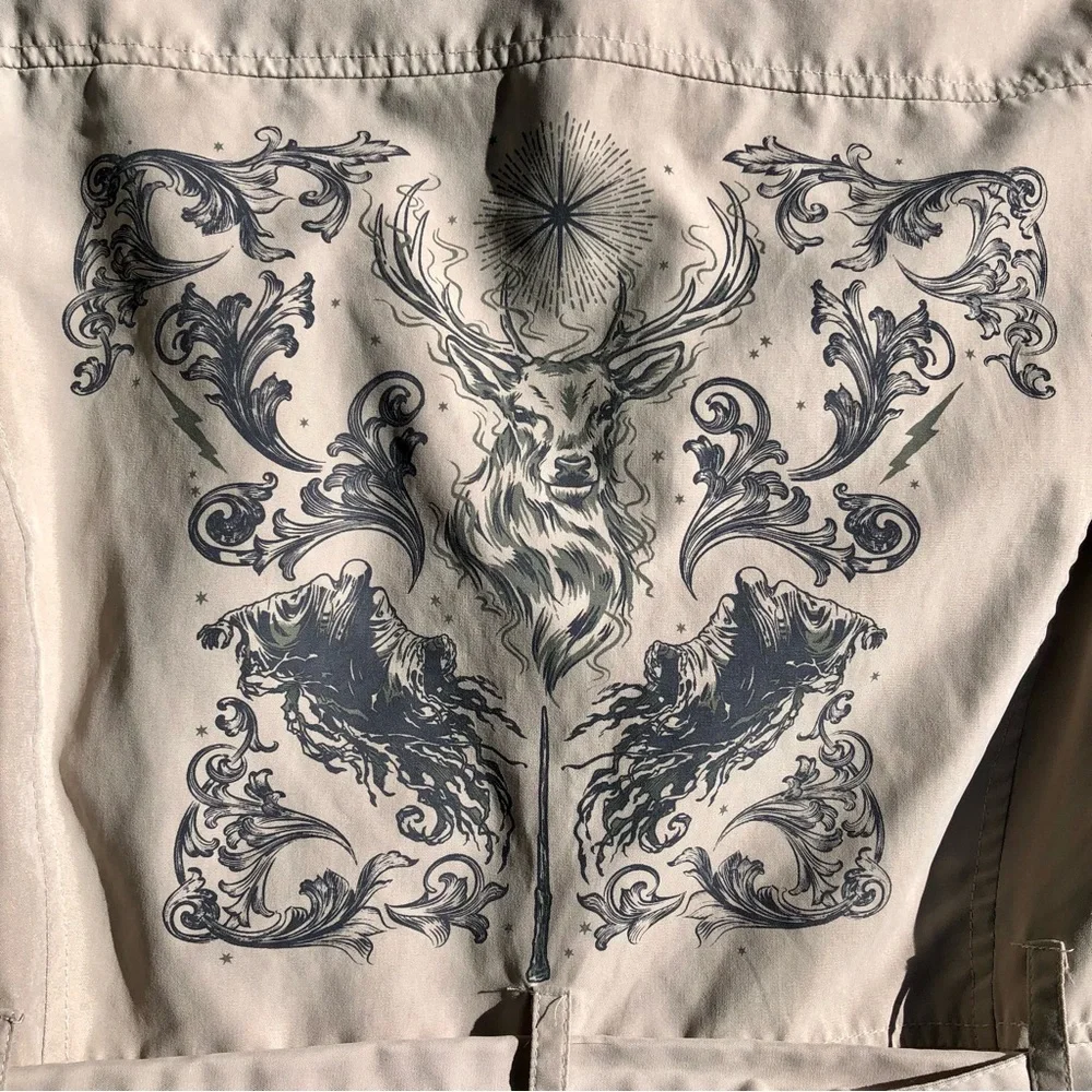 Torrid Harry Potter Patronus Trench Coat - Picture 7 of 7